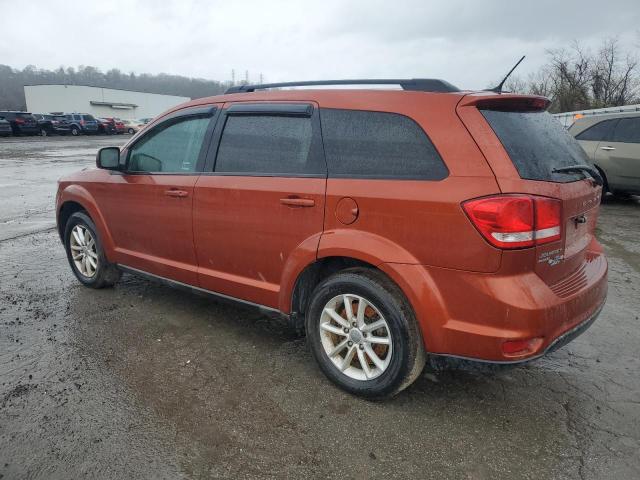 3C4PDDBG1DT535867 - 2013 DODGE JOURNEY SXT ORANGE photo 2