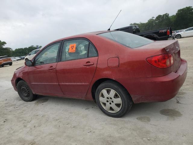 2T1BR32E16C624669 - 2006 TOYOTA COROLLA CE RED photo 2