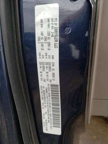 2A8HR54PX8R721515 - 2008 CHRYSLER TOWN & COU TOURING ლურჯი ფოტო 13