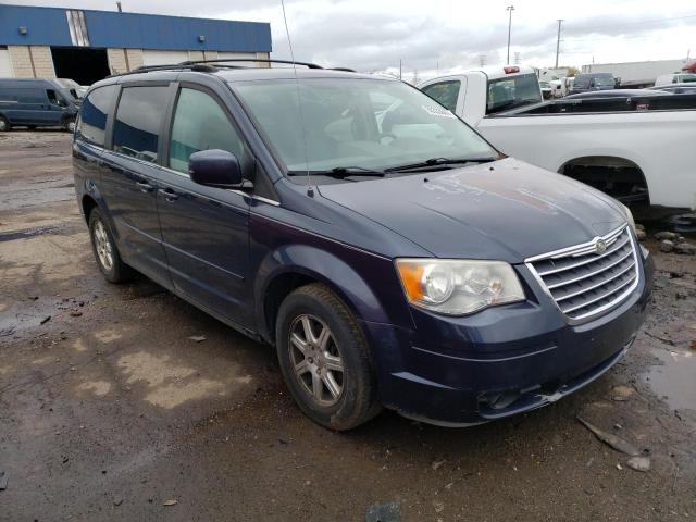 2A8HR54PX8R721515 - 2008 CHRYSLER TOWN & COU TOURING ლურჯი ფოტო 4