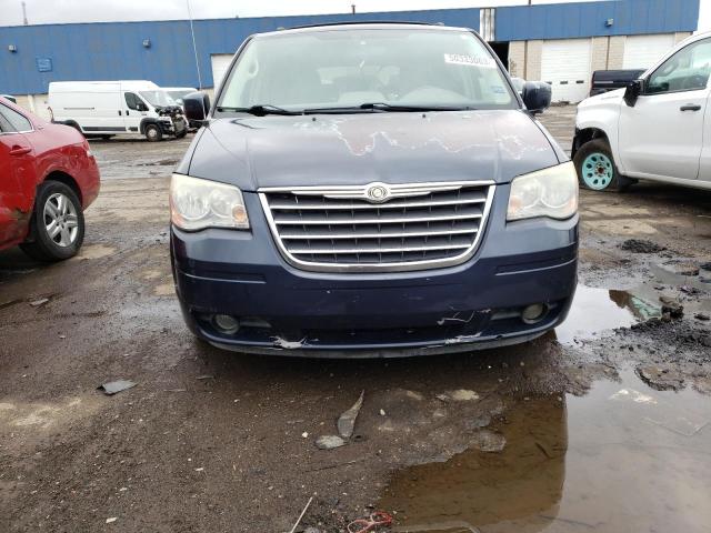 2A8HR54PX8R721515 - 2008 CHRYSLER TOWN & COU TOURING BLUE photo 5