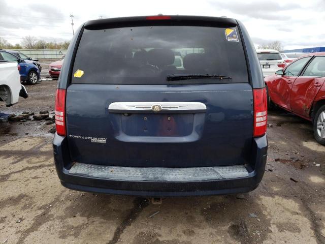 2A8HR54PX8R721515 - 2008 CHRYSLER TOWN & COU TOURING ლურჯი ფოტო 6