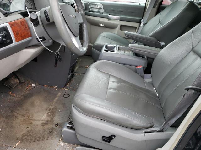 2A8HR54PX8R721515 - 2008 CHRYSLER TOWN & COU TOURING ლურჯი ფოტო 7