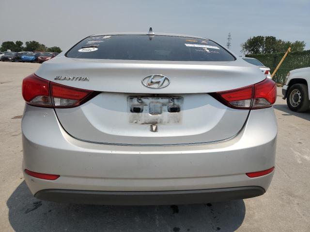 5NPDH4AE5EH495110 - 2014 HYUNDAI ELANTRA SE SILVER photo 6