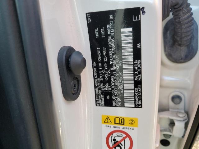 JTJYARBZ3J2100287 - 2018 LEXUS NX 300 BASE თეთრი ფოტო 14