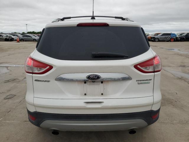 1FMCU0J93EUC44414 - 2014 FORD ESCAPE TITANIUM WHITE photo 6