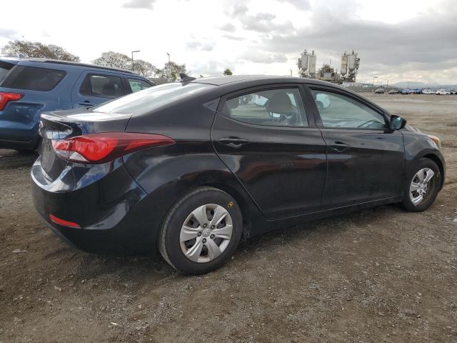 KMHDH4AE5GU483589 - 2016 HYUNDAI ELANTRA SE BLACK photo 3