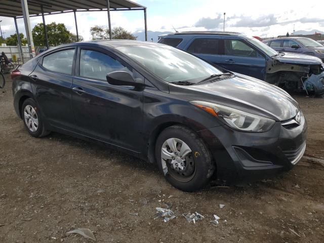 KMHDH4AE5GU483589 - 2016 HYUNDAI ELANTRA SE BLACK photo 4