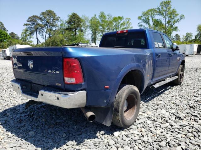 3D73Y4CL4AG142373 - 2010 DODGE RAM 3500 BLUE photo 3