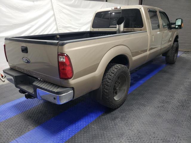 1FT7W2BT6BEA29539 - 2011 FORD F250 SUPER DUTY TAN photo 3