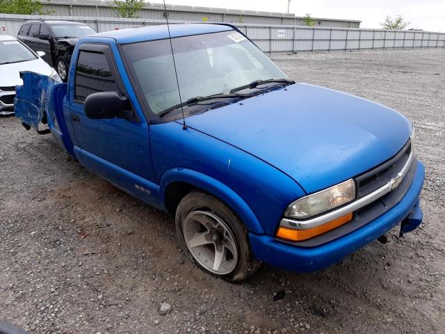 1GCCS145018242390 - 2001 CHEVROLET .S10 S10 BLUE photo 4