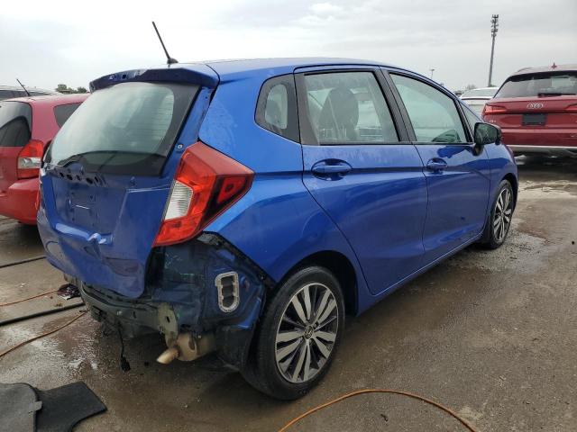 3HGGK5G80FM714073 - 2015 HONDA FIT EX BLUE photo 3