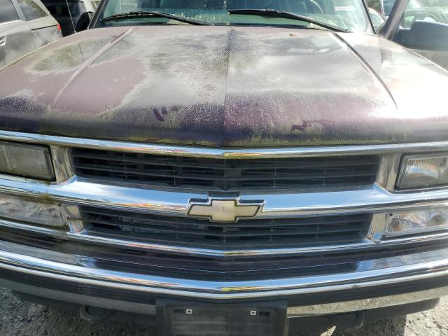 1GNEK13R3VJ399530 - 1997 CHEVROLET TAHOE K1500 MAROON photo 12