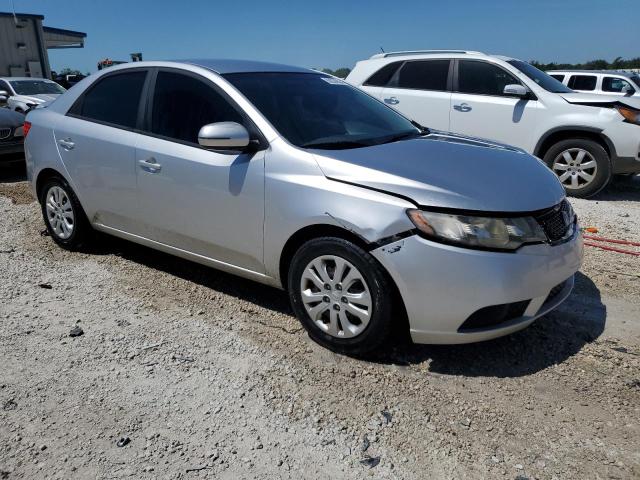 KNAFU4A22C5517276 - 2012 KIA FORTE EX SILVER photo 4