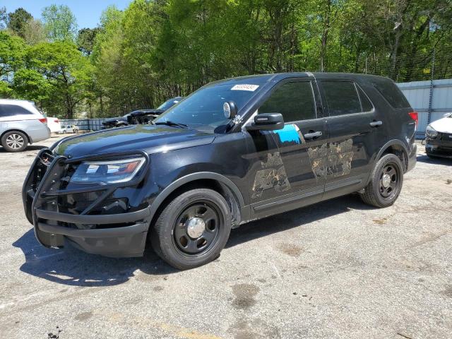 1FM5K8AR1KGA30917 - 2019 FORD EXPLORER POLICE INTERCEPTOR BLACK photo 1