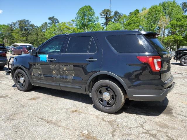 1FM5K8AR1KGA30917 - 2019 FORD EXPLORER POLICE INTERCEPTOR BLACK photo 2