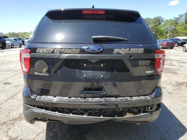 1FM5K8AR1KGA30917 - 2019 FORD EXPLORER POLICE INTERCEPTOR Qara foto 6