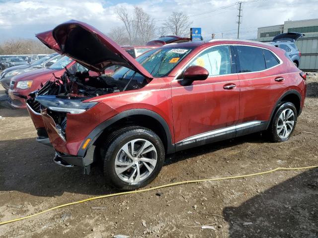 LRBFZNR40MD098804 - 2021 BUICK ENVISION ESSENCE Շագանակագույն լուսանկար 1