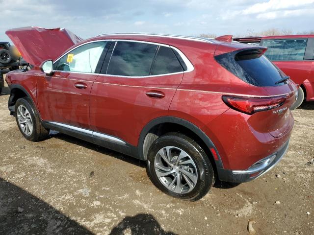 LRBFZNR40MD098804 - 2021 BUICK ENVISION ESSENCE Շագանակագույն լուսանկար 2