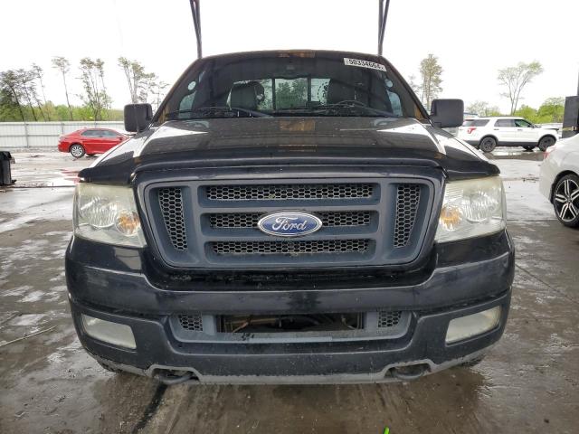 1FTPX145X4NA44005 - 2004 FORD F150 BLACK photo 5