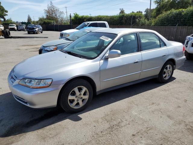 1HGCG66702A003673 - 2002 HONDA ACCORD LX SILVER photo 1