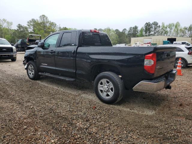5TFUM5F11HX070371 - 2017 TOYOTA TUNDRA DOUBLE CAB SR/SR5 BLACK photo 2