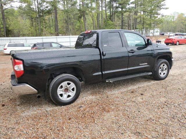 5TFUM5F11HX070371 - 2017 TOYOTA TUNDRA DOUBLE CAB SR/SR5 BLACK photo 3