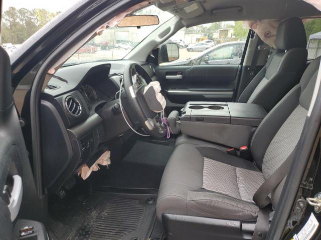 5TFUM5F11HX070371 - 2017 TOYOTA TUNDRA DOUBLE CAB SR/SR5 BLACK photo 7