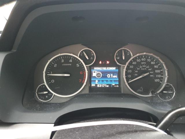 5TFUM5F11HX070371 - 2017 TOYOTA TUNDRA DOUBLE CAB SR/SR5 BLACK photo 9