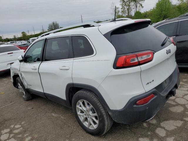 1C4PJMCS6HW637466 - 2017 JEEP CHEROKEE LATITUDE WHITE photo 2