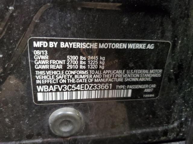 WBAFV3C54EDZ33661 - 2014 BMW 535 D XDRIVE GRAY photo 12