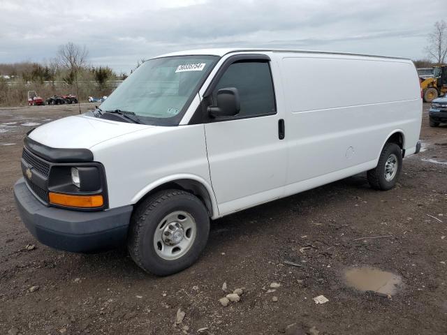 1GCWGGCF4F1125844 - 2015 CHEVROLET EXPRESS G2 WHITE photo 1