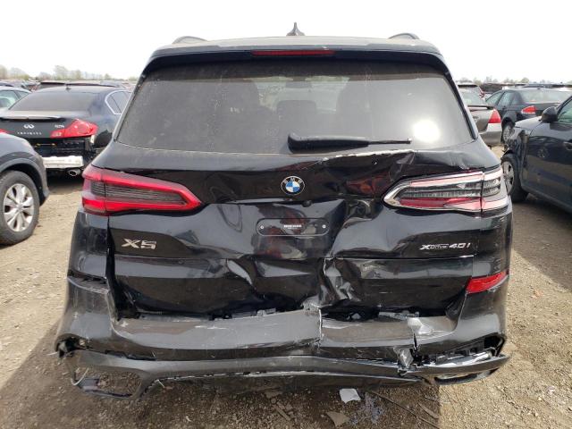 5UXCR6C5XKLL63631 - 2019 BMW X5 XDRIVE40I BLACK photo 6