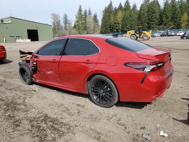 4T1K61BK7NU071882 - 2022 TOYOTA CAMRY XSE RED photo 2