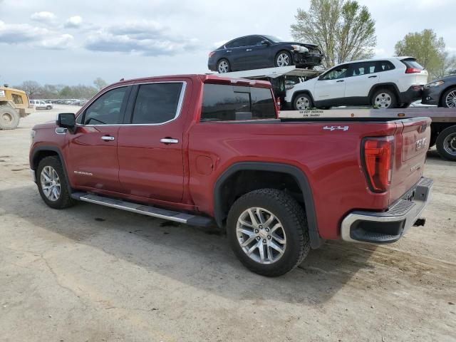 3GTU9DED5KG224292 - 2019 GMC SIERRA K1500 SLT RED photo 2