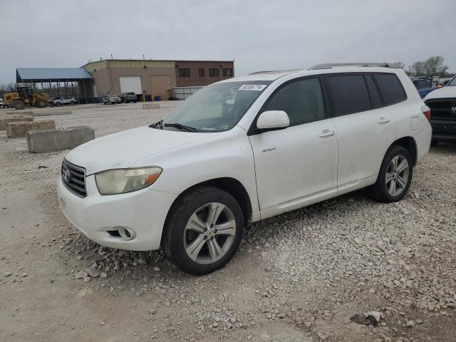 JTEES43A282042516 - 2008 TOYOTA HIGHLANDER SPORT WHITE photo 1