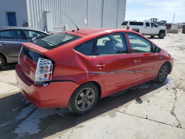 JTDKB20U667071723 - 2006 TOYOTA PRIUS RED photo 3