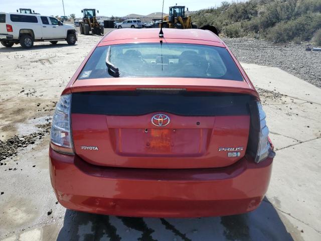 JTDKB20U667071723 - 2006 TOYOTA PRIUS RED photo 6