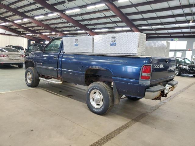 3B7KF26Z02M267597 - 2002 DODGE RAM 2500 BLUE photo 2