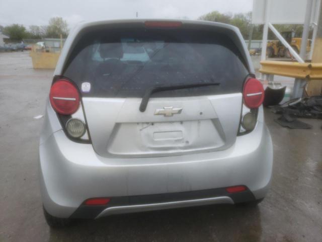 KL8CD6S97DC557307 - 2013 CHEVROLET SPARK 1LT SILVER photo 6