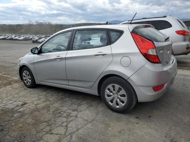 KMHCT5AE9GU237001 - 2016 HYUNDAI ACCENT SE SILVER photo 2