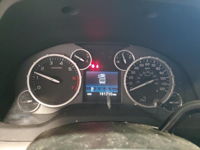 5TFUM5F18EX053143 - 2014 TOYOTA TUNDRA DOUBLE CAB SR/SR5 WHITE photo 9