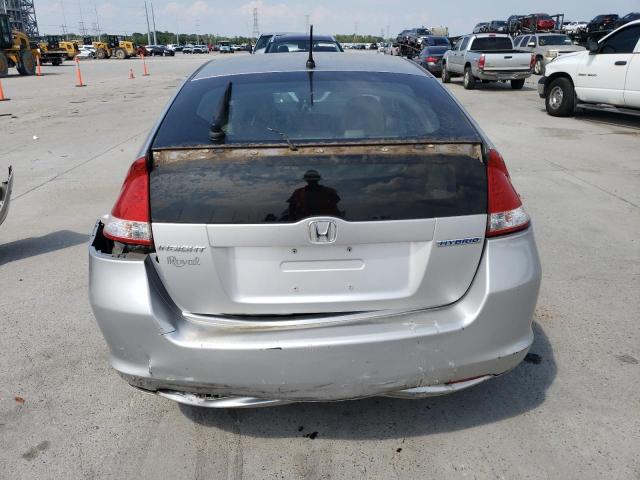 JHMZE2H71AS021594 - 2010 HONDA INSIGHT EX SILVER photo 6