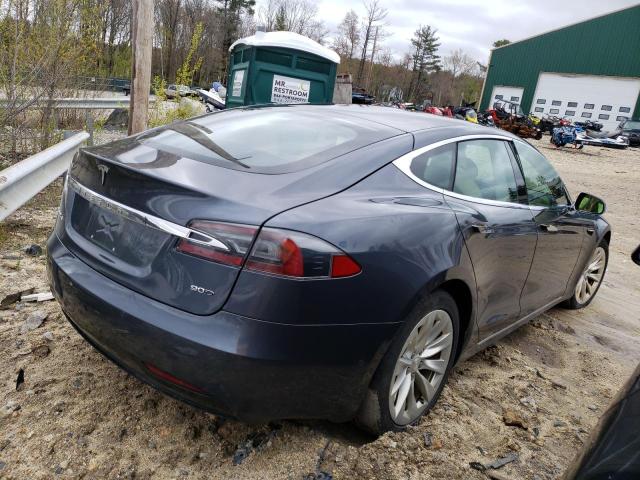 5YJSA1E21HF189759 - 2017 TESLA MODEL S Սև լուսանկար 3