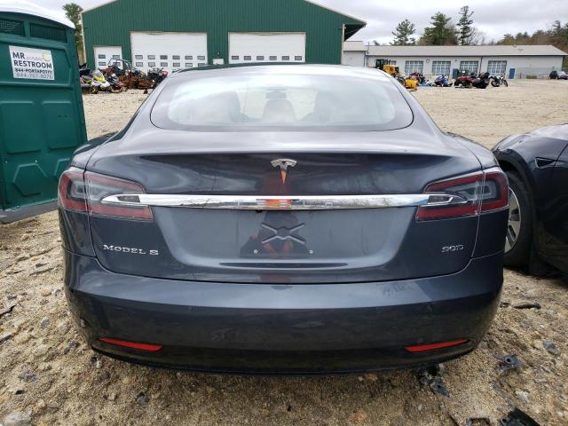 5YJSA1E21HF189759 - 2017 TESLA MODEL S Սև լուսանկար 6