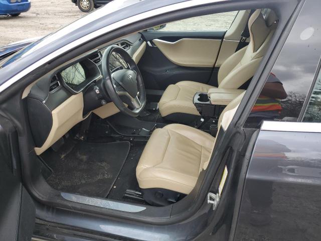 5YJSA1E21HF189759 - 2017 TESLA MODEL S Սև լուսանկար 7