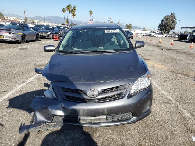 2T1BU4EE8CC874955 - 2012 TOYOTA COROLLA BASE GRAY photo 5