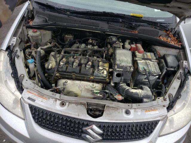 JS2YB5A34B6302125 - 2011 SUZUKI SX4 SILVER photo 11
