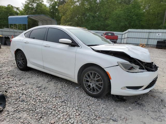 1C3CCCAB3FN704103 - 2015 CHRYSLER 200 LIMITED WHITE photo 4