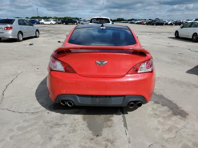 KMHHU6KH6CU068213 - 2012 HYUNDAI GENESIS CO 3.8L RED photo 6